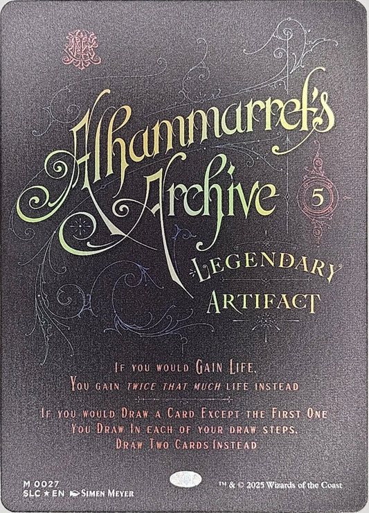 Alhammarref's Archive #27 FOIL Secret Lair Countdown Kit