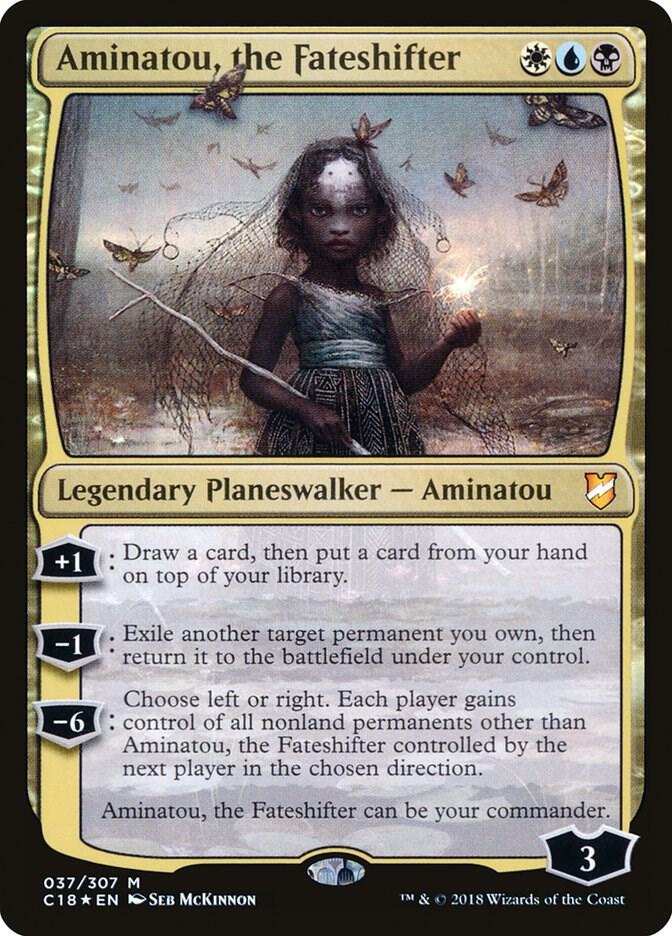 Aminatou, the Fateshifter #37 FOIL Commander 2018