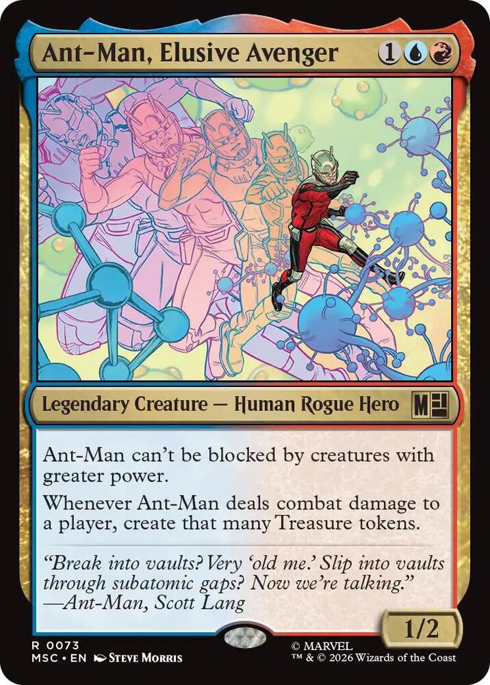 Ant-Man, Elusive Avenger #73 Commander: Marvel Super Heroes