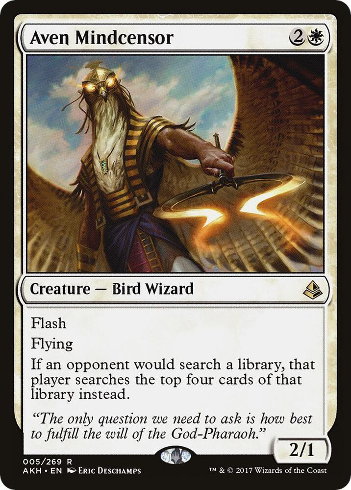 Aven Mindcensor #5 Amonkhet