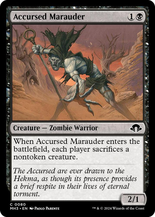 Accursed Marauder #80 FOIL Modern Horizons 3