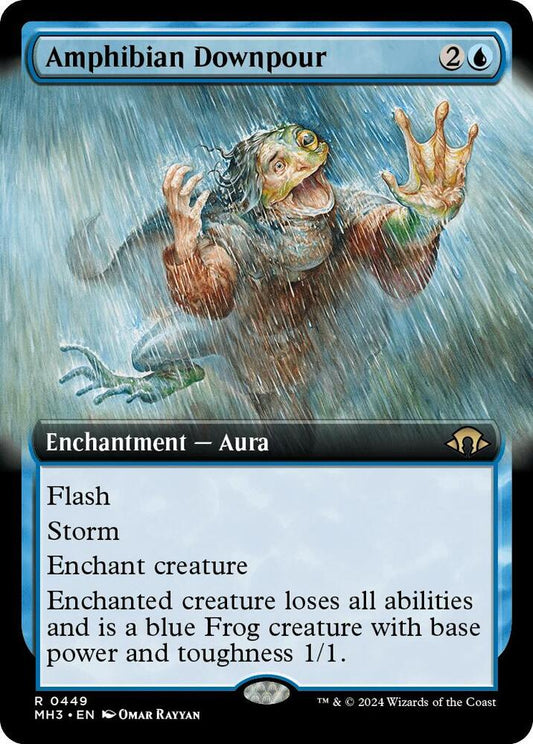 Amphibian Downpoor (Extended Art) #449 Modern Horizons 3