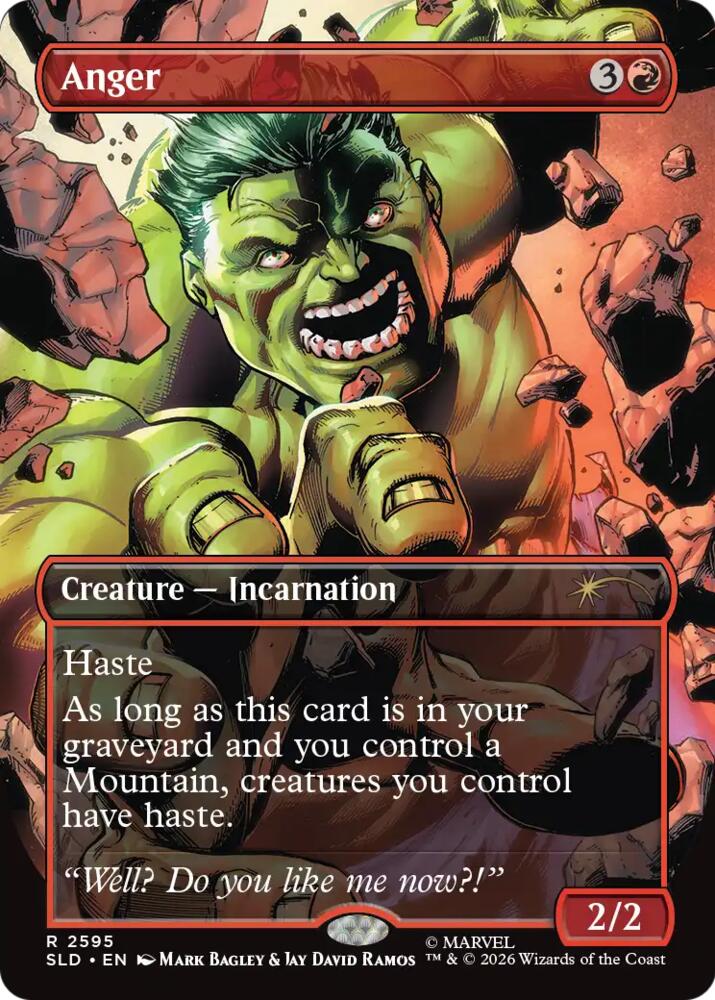 Anger #2595 Secret Lair Drop Series