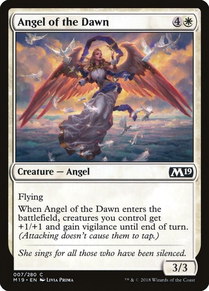 Angel of the Dawn #7 FOIL Core Set 2019