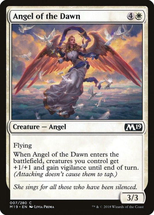 Angel of the Dawn #7 FOIL Core Set 2019