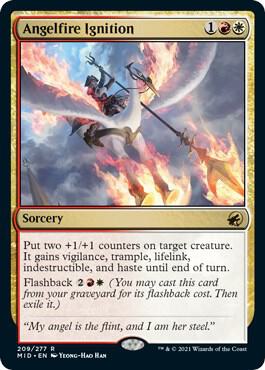 Angelfire Ignition #209 FOIL Innistrad: Midnight Hunt