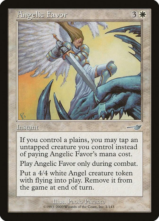 Angelic Favor #1 FOIL Nemesis
