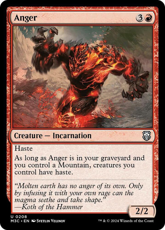Anger #208 Commander: Modern Horizons 3