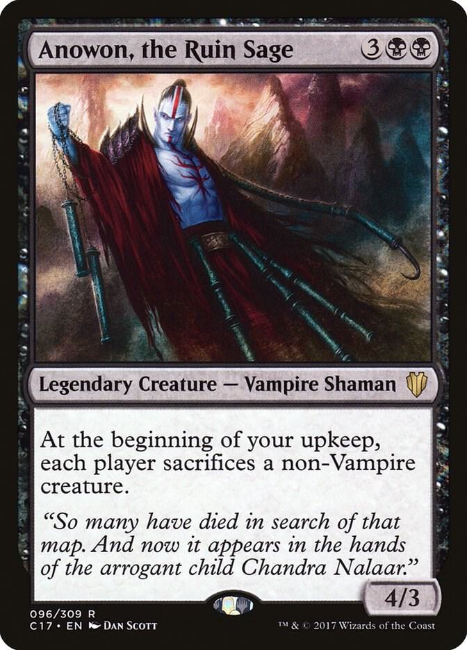 Anowon, the Ruin Sage #96 Commander 2017