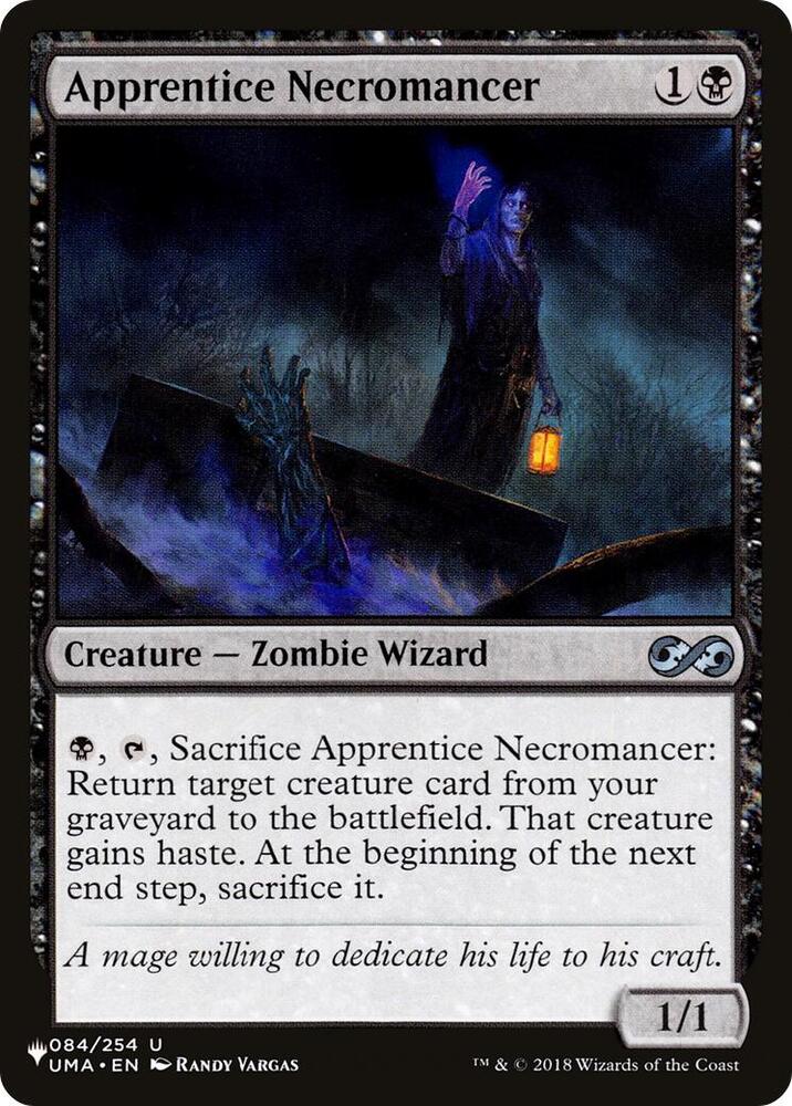 Apprentice Necromancer #84 The List Reprints
