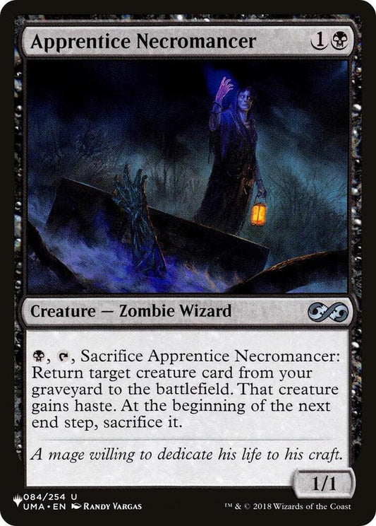 Apprentice Necromancer #84 The List Reprints