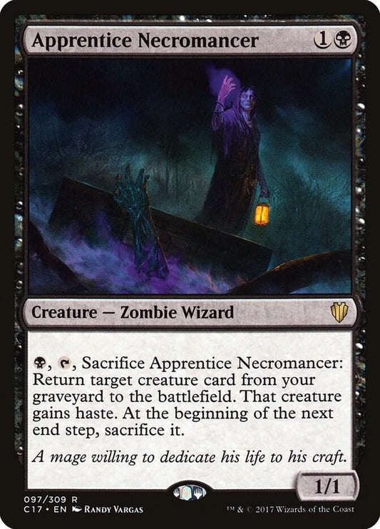 Apprentice Necromancer #97 Commander 2017