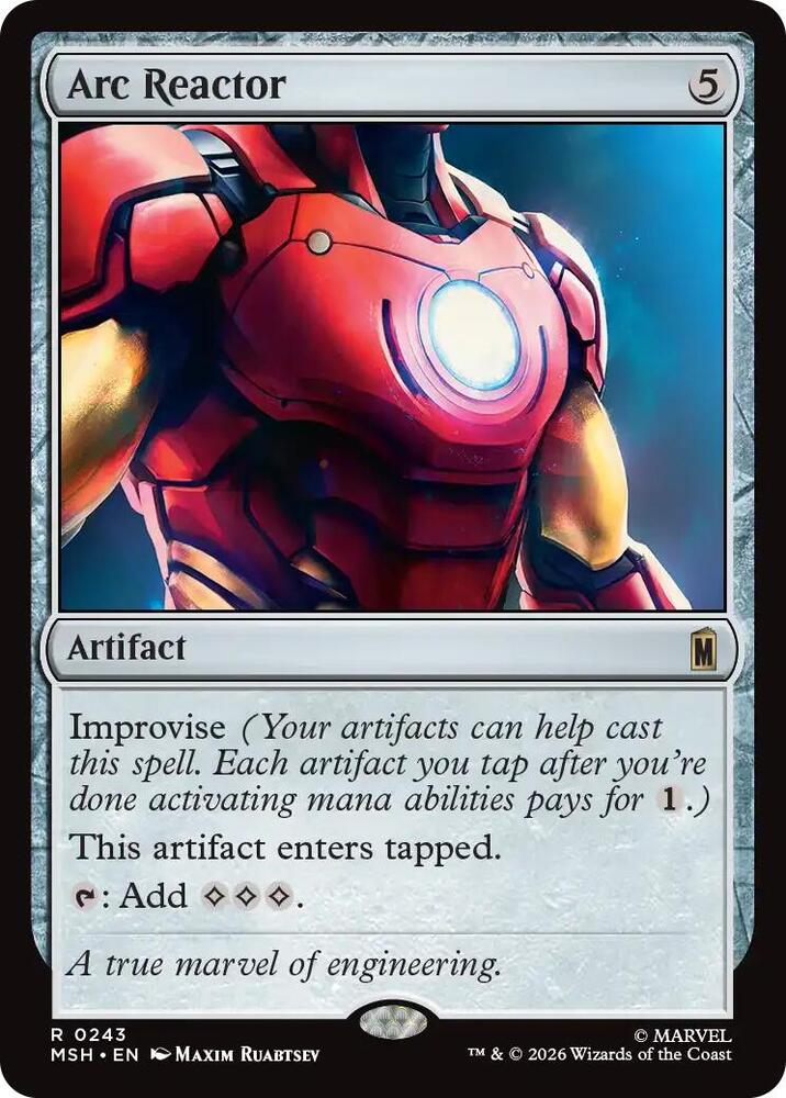 Arc Reactor #243 Marvel Super Heroes