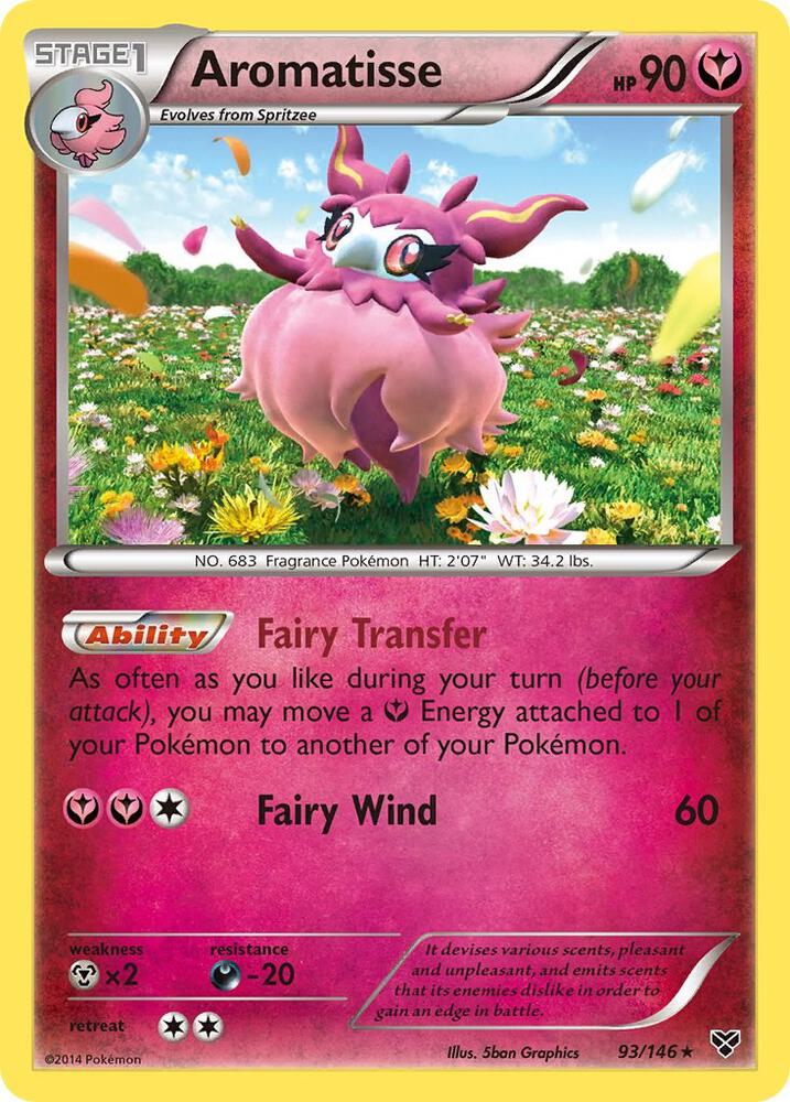 Aromatisse #93 HOLOFOIL XY Base Set
