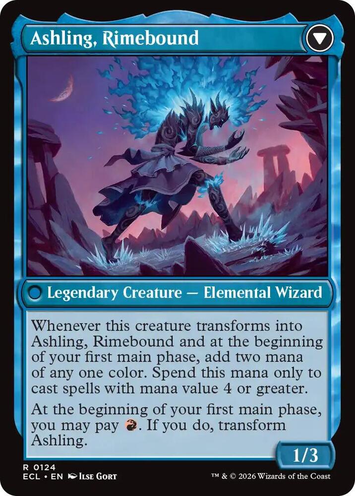 Ashling, Rekindled #124 Lorwyn Eclipsed