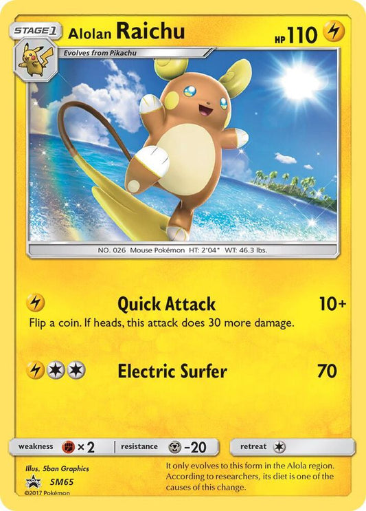 Alolan Raichu #65 SM Promos