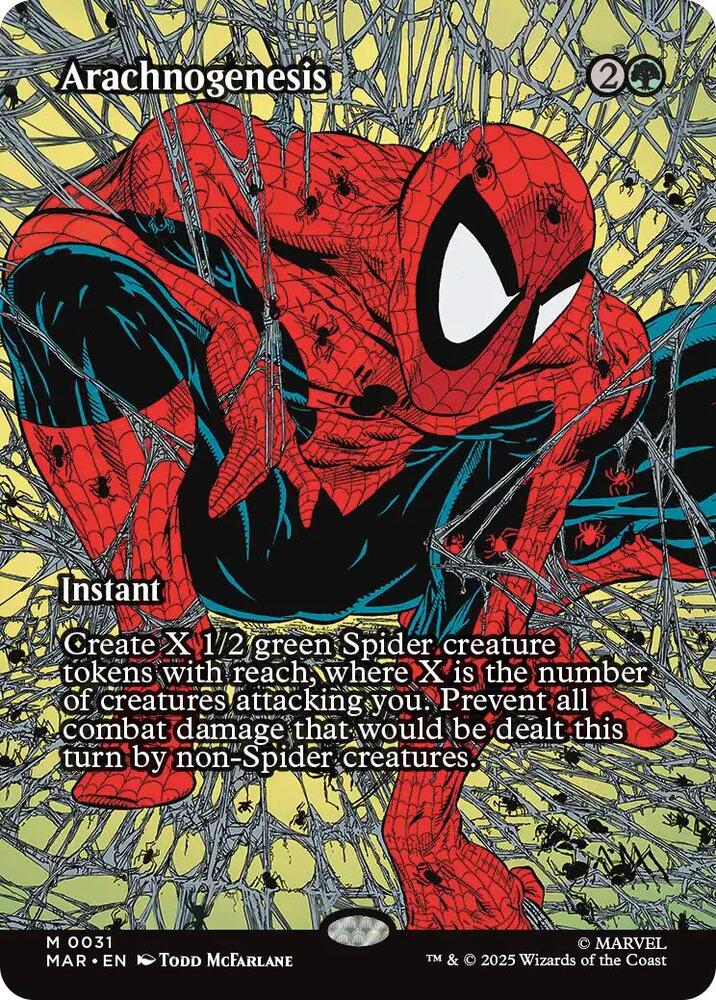 Arachnogenesis (Borderless) #31 Marvel's Spider-Man: Eternal Legal