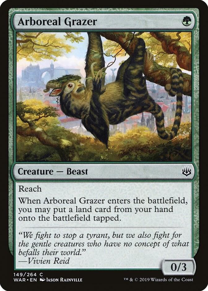 Arboreal Grazer #149 FOIL War of the Spark