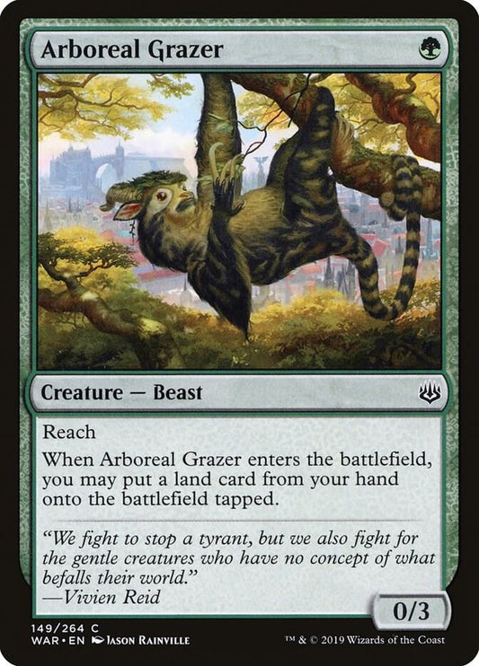 Arboreal Grazer #149 FOIL War of the Spark
