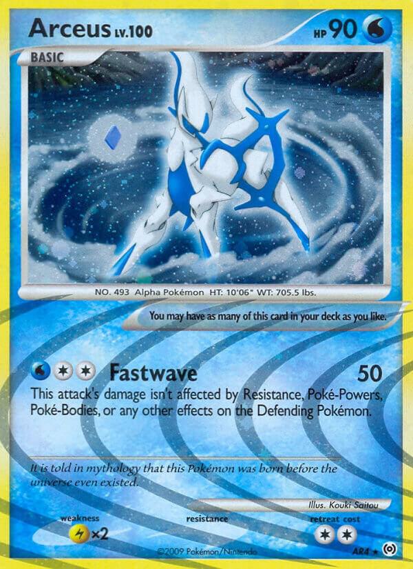 Arceus #AR4 FOIL Arceus
