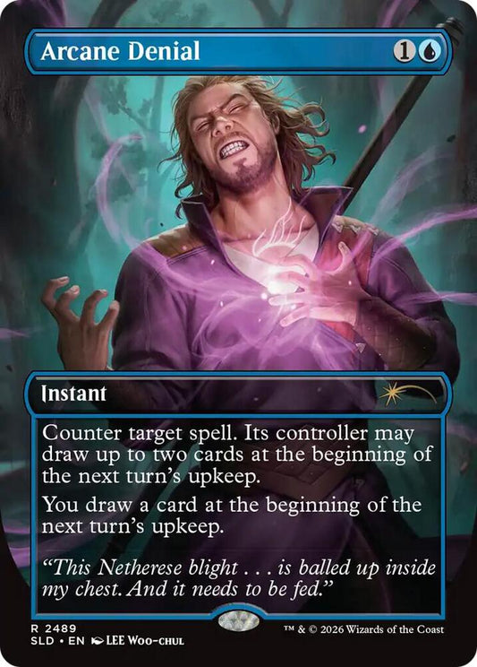 Arcane Denial #2489 FOIL Secret Lair Drop Series