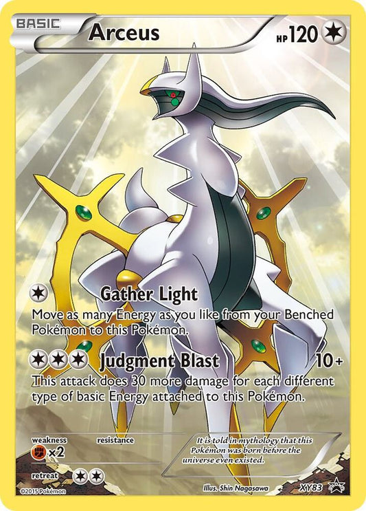 Arceus #XY83 FOIL XY Promos