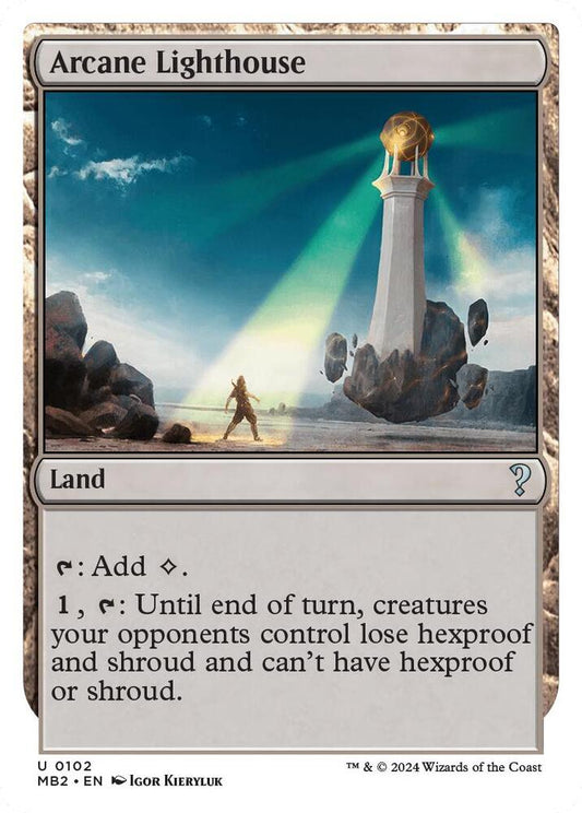 Arcane Lighthouse (White Border) #102 Mystery Booster 2