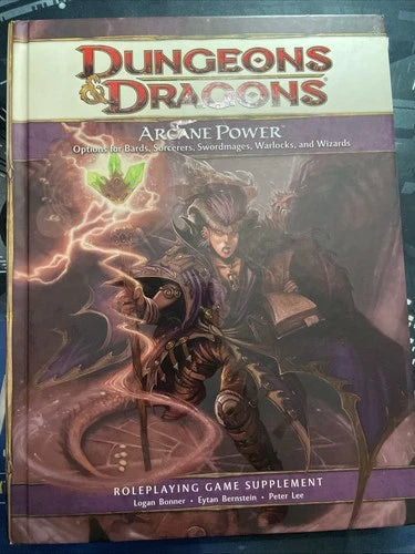 Dungeons & Dragons Arcane Power (4th Edition, 1st Printing) (2009)