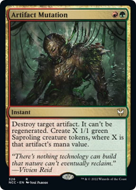 Artifact Mutation #326 Commander: Streets of New Capenna