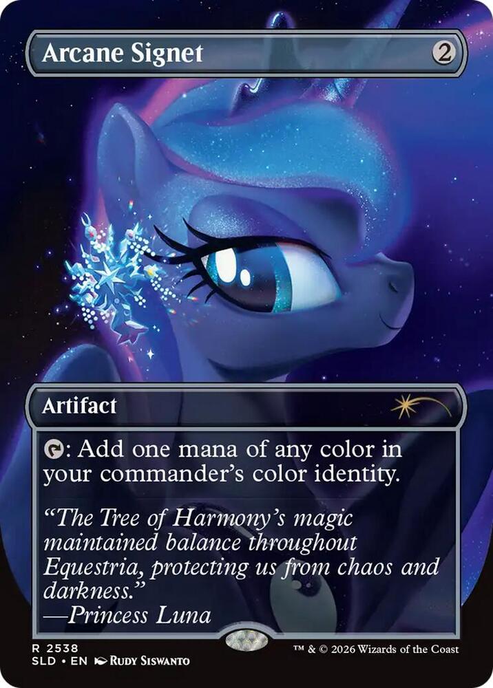 Arcane Signet #2538 FOIL Secret Lair Drop Series