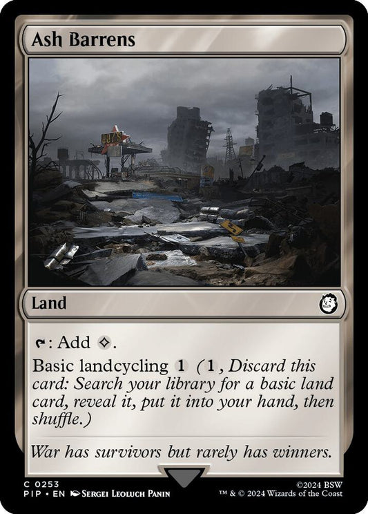Ash Barrens #253 Universes Beyond: Fallout