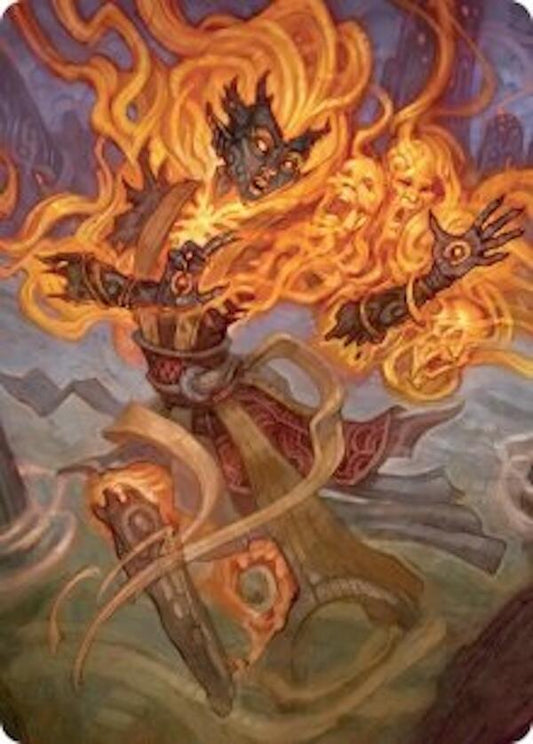 Ashling, Rekindled Art Card #33 Art Series: Lorwyn Eclipsed