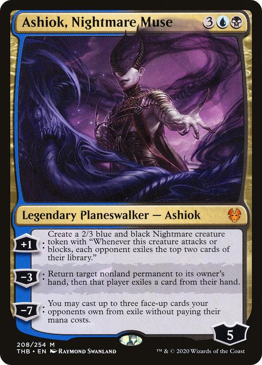 Ashiok, Nightmare Muse #208 Theros Beyond Death
