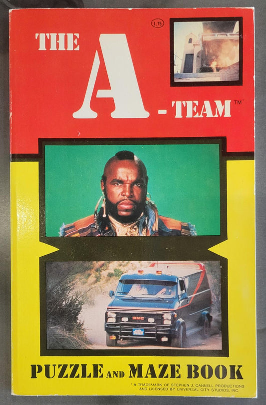A-Team Puzze and Maze Book (1983)