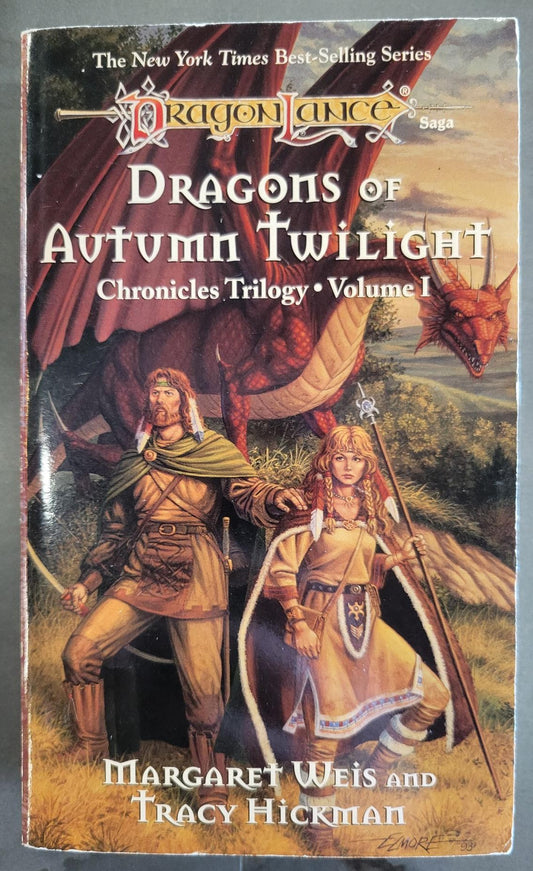 Dungeons & Dragons Dragonlance Dragons of Autumn Twilight (Chronicles #1) (1984) 31st Printing