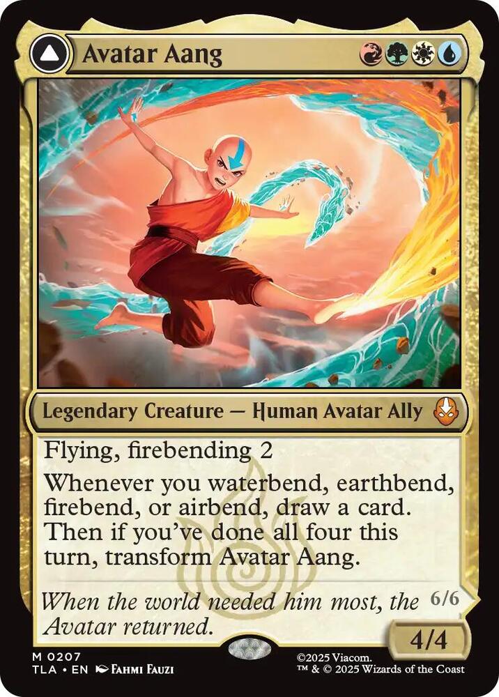 Avatar Aang #207 FOIL Avatar: The Last Airbender