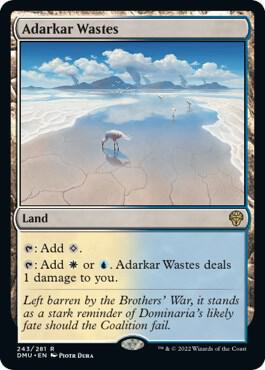 Adarkar Wastes #243 Dominaria United