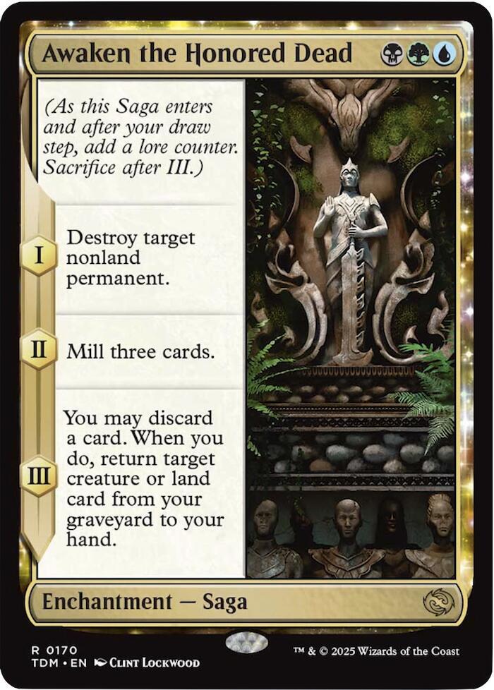 Awaken the Honored Dead #170 Tarkir: Dragonstorm