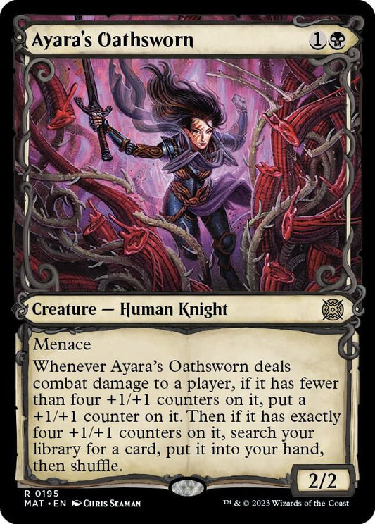 Ayara's Oathsworn #33 HALO FOIL March of the Machine: The Aftermath