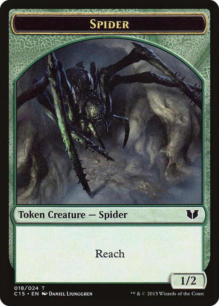 Bear #12 // Spider #18 Token Commander 2015