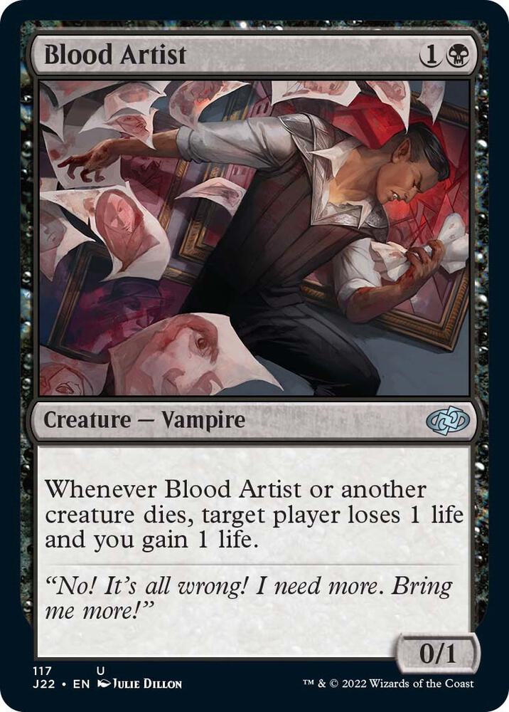 Blood Artist #117 Jumpstart 2022