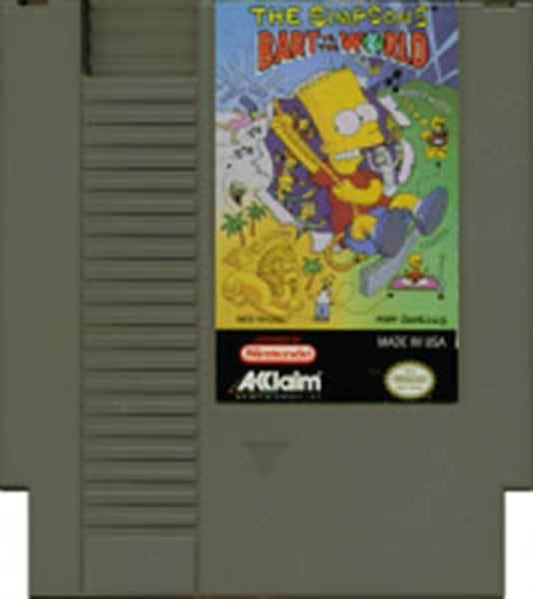 NES The Simpsons: Bart Vs the World