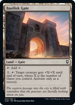 Basilisk Gate #346 Commander Legends: Battle for Baldur's Gate