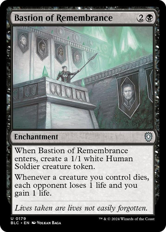 Bastion of Remembrance #179 Commander: Bloomburrow