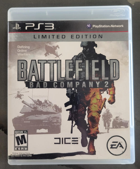 Playstation 3 Battlefield Bad Company 2 (Limited Edition) (Complete)