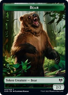 Bear Token #13 Kaldheim