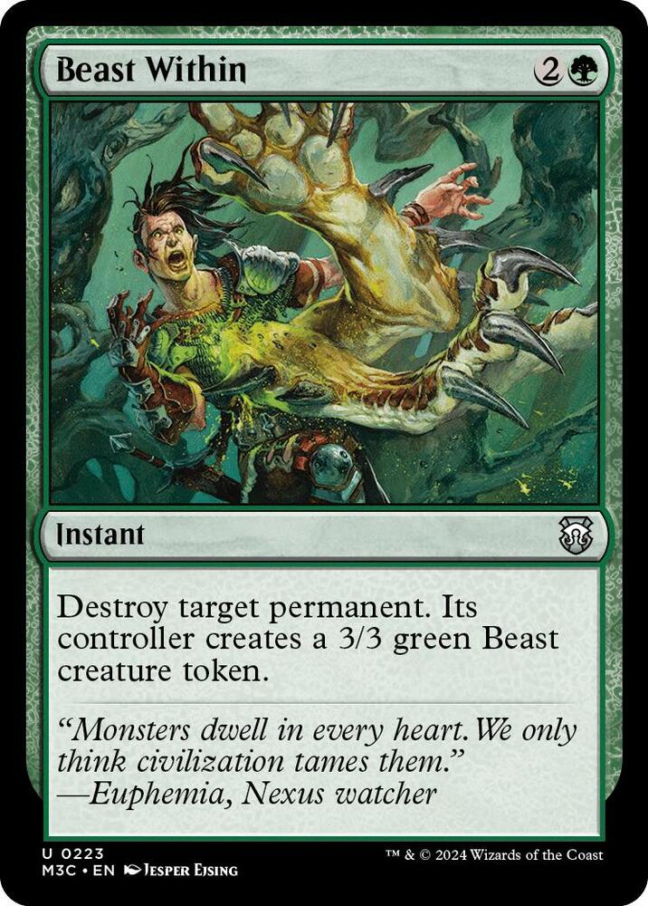 Beast Within #223 Commander: Modern Horizons 3