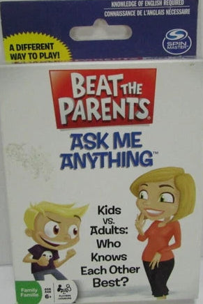 Beat the Parents (Ask Me Anything) Card Game