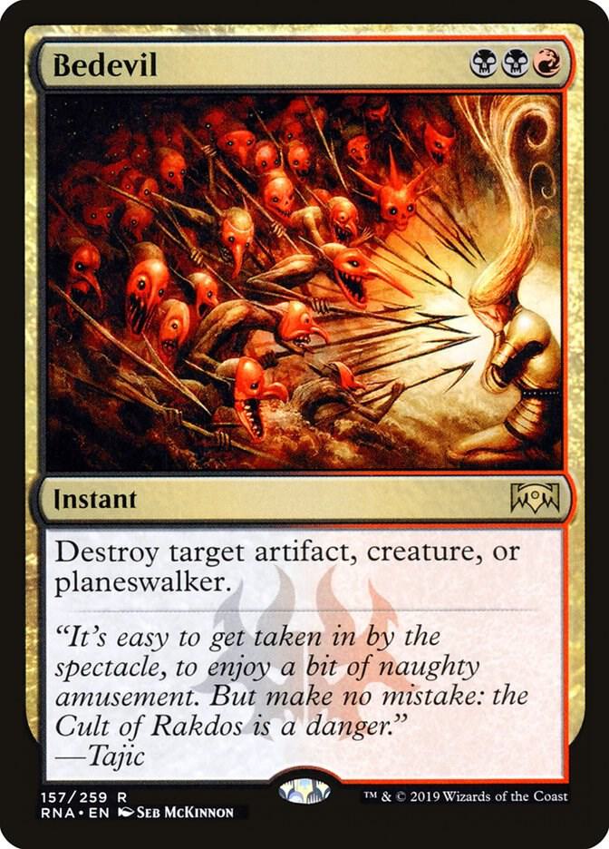 Bedevil #157 Ravnica Allegiance