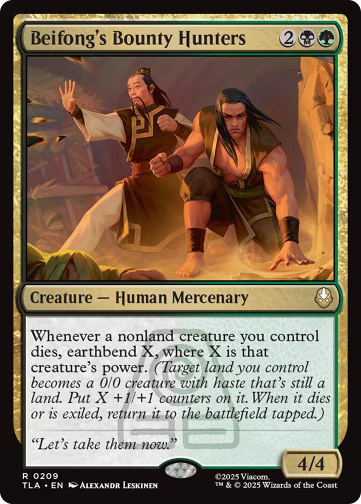 Beifong's Bounty Hunters #209 FOIL Avatar: The Last Airbender